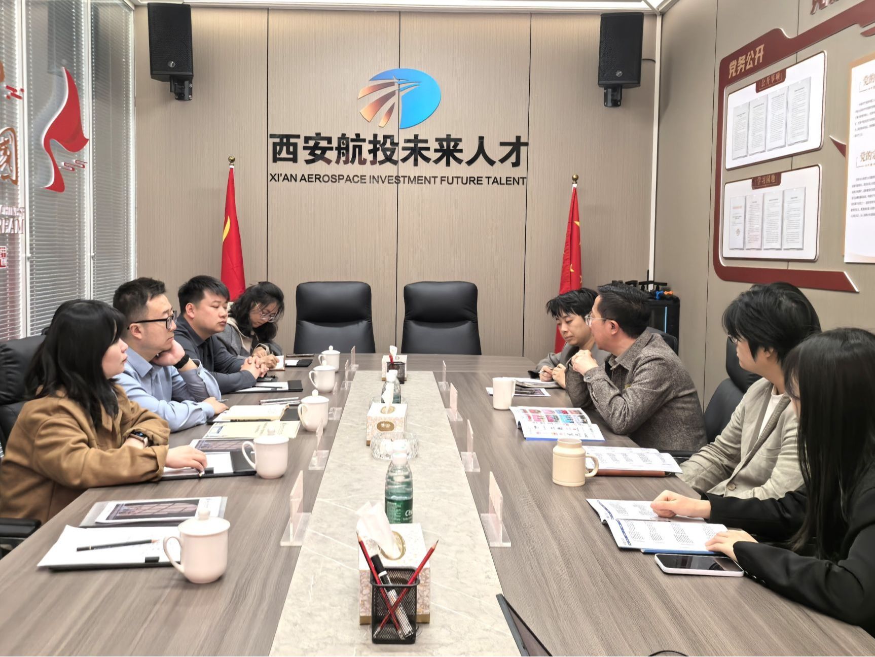 访企拓岗聚合力 产教融合促就业——bat365在线中国官网登录入口赴西安开展校企对接专项行动