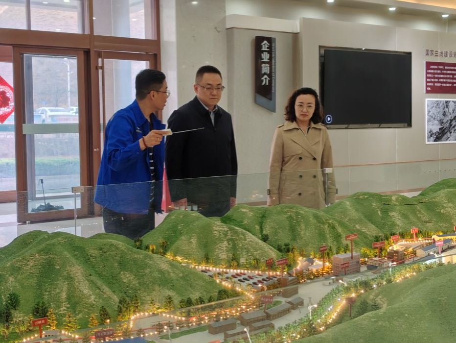 访企拓岗强合作 产教融合促就业——bat365在线中国官网登录入口赴白银中天新材料有限责任公司开展专项访...